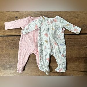 Carters footie pajamas